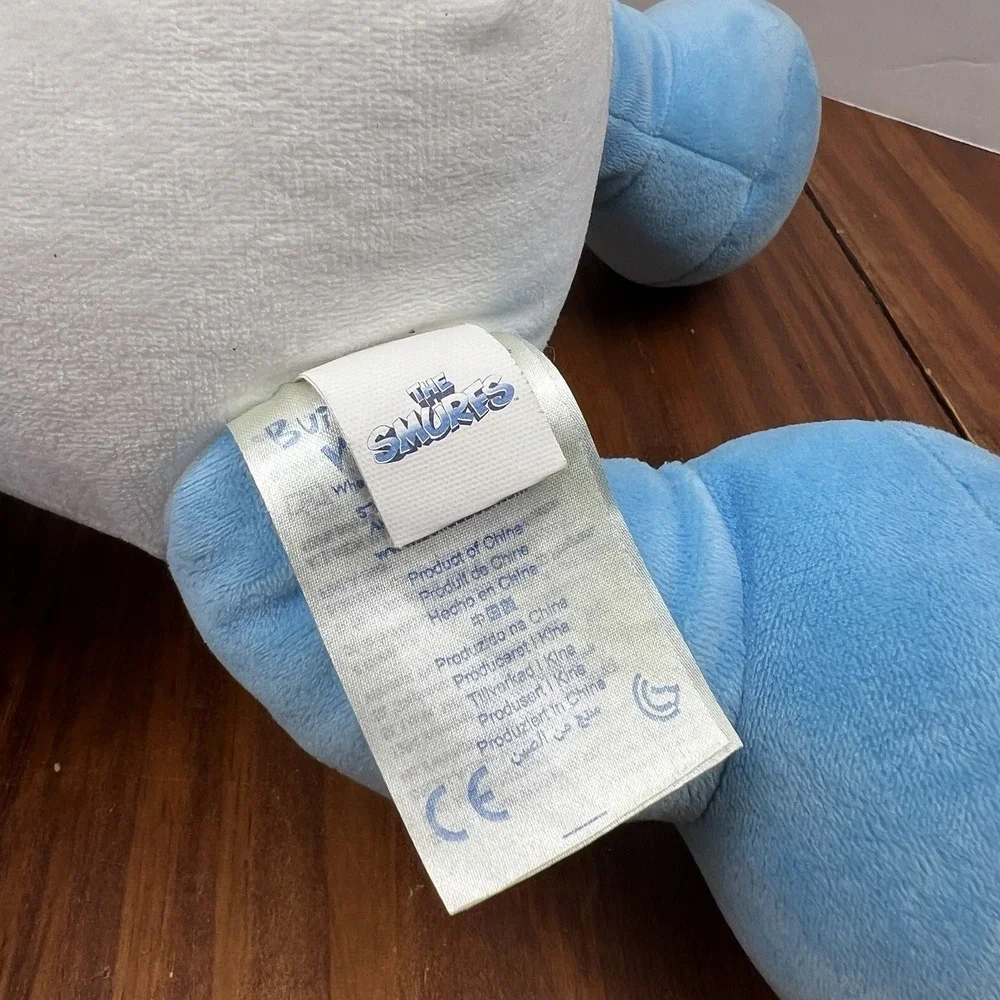 Smurf Build A Bear Workshop Blue Smurfette Girl Toy Plush Stuffed Animal 18